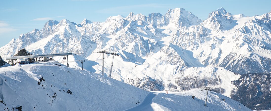 Plan du domaine skiable de Verbier, Suisse