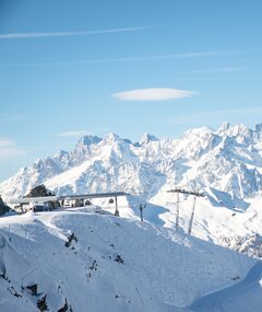 Winter landscape in Verbier 4Vallées
