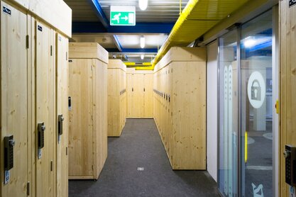  Skischränke, Le Châble