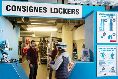 Skiaufbewahrung Médran, Verbier