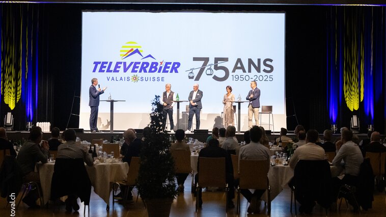Journée officielle des 75 ans de Téléverbier SA