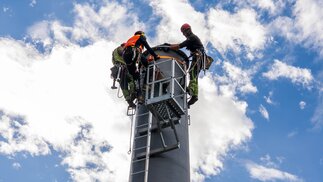 Montage pylônes Télémixte Esserts-Savoleyres, Septembre 2025