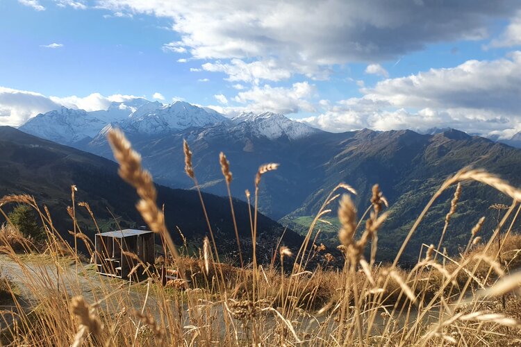 Autumn hike between Verbier and La Tzoumaz