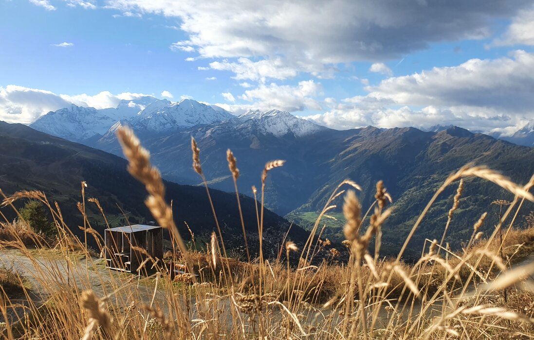 Randonnée automnale entre Verbier et La Tzoumaz 