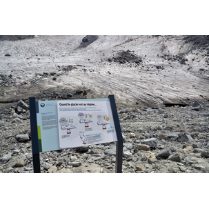 Educational trail "Encounter with a glacier". | © Bureau Relief | S. Martin