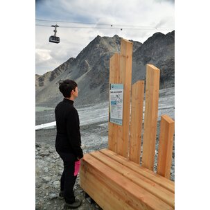 Educational trail "Encounter with a glacier". | © Bureau Relief | S. Martin