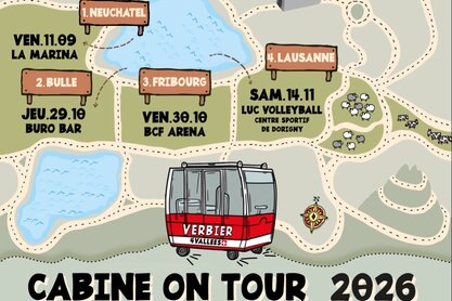 Cabine on tour