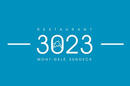 3'023 restaurant, logo