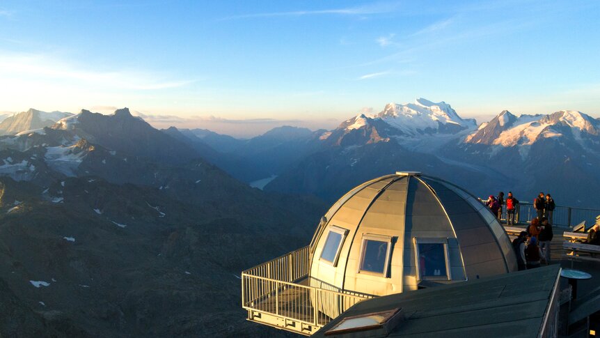 Sonnenaufgang auf dem Mont-Fort