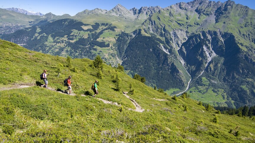 Bruson, randonnée, Suisse | © Yves Garneau