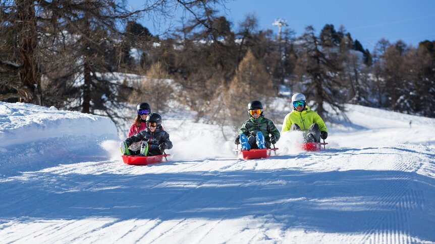 La Tzoumaz ski resort Switzerland