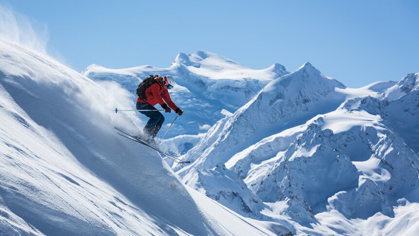 Verbier skigebiet Schweiz
