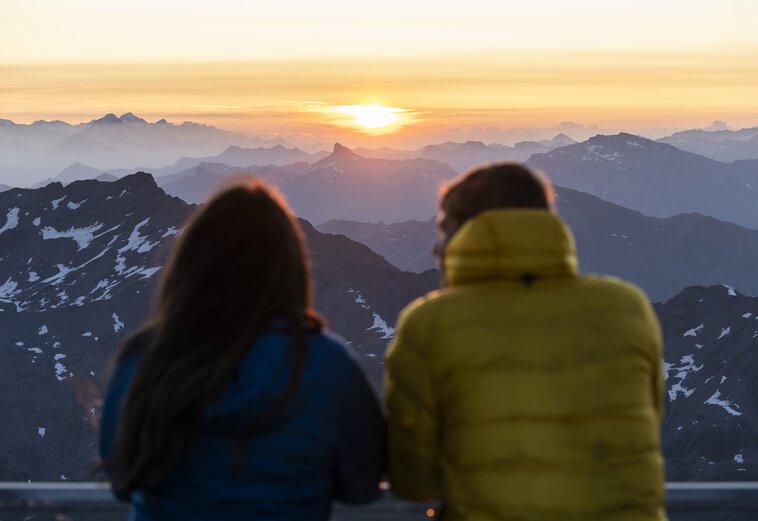 Lever de soleil au Mont-Fort, Verbier 4Vallées
