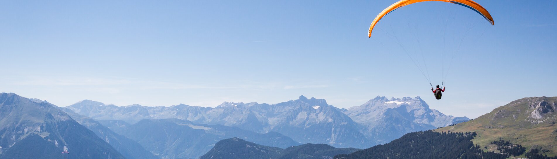 Paragliding, Verbier