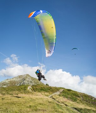 Paragliding, Verbier