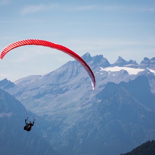 Paragliding, Verbier