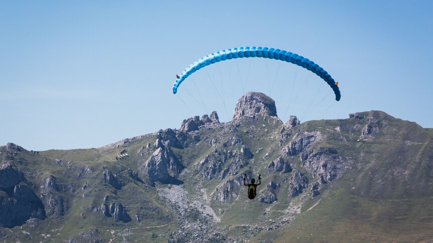 Paragliding, Verbier