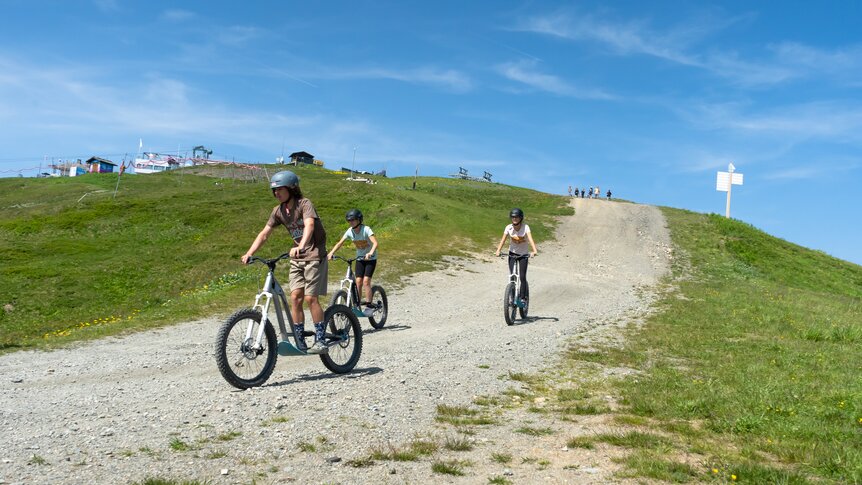 Trottinettes, La Tzoumaz