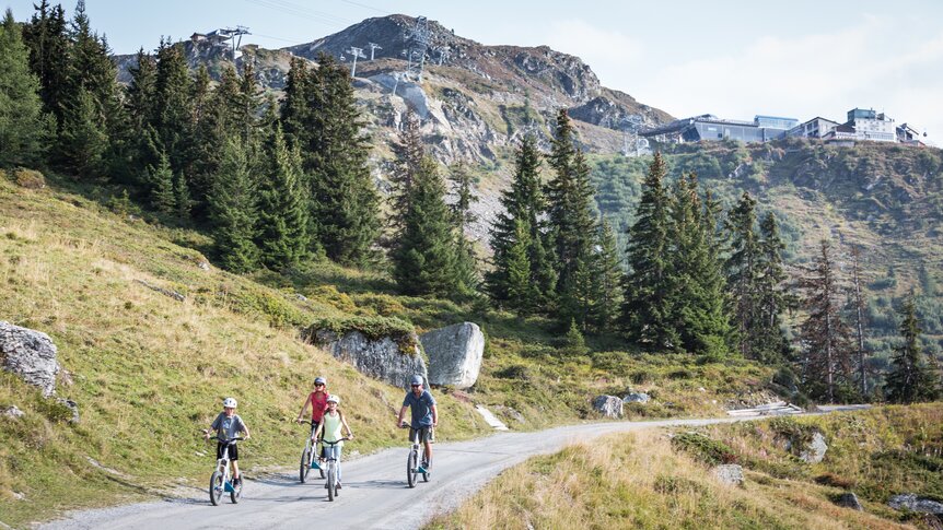 Trottinettes, Verbier