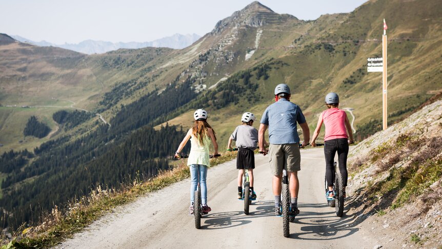 Trottinettes, Verbier
