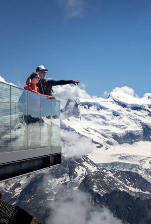 Mont-Fort Aussichtplattform