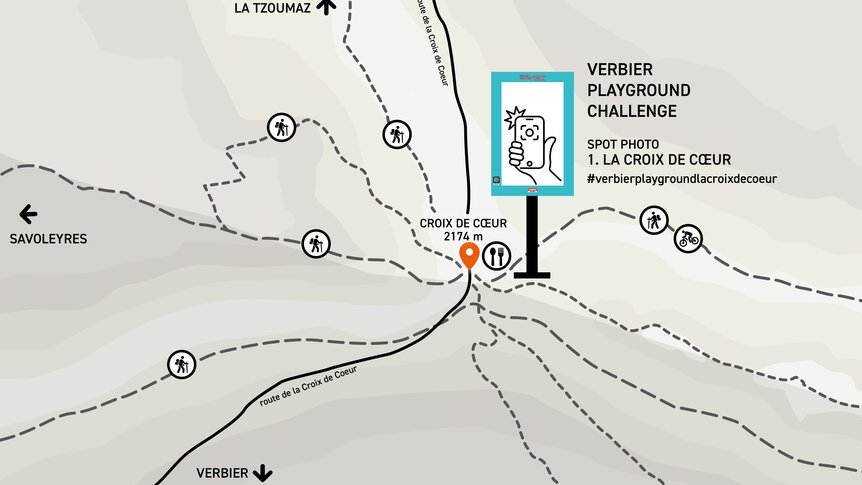 Verbier Playground Challenge, Croix-de-Coeur