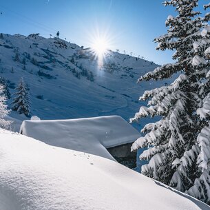 Winter activities, Verbier ski resort, Switzerland