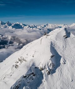 Freeride itinerary Mont-Gelé, Verbier