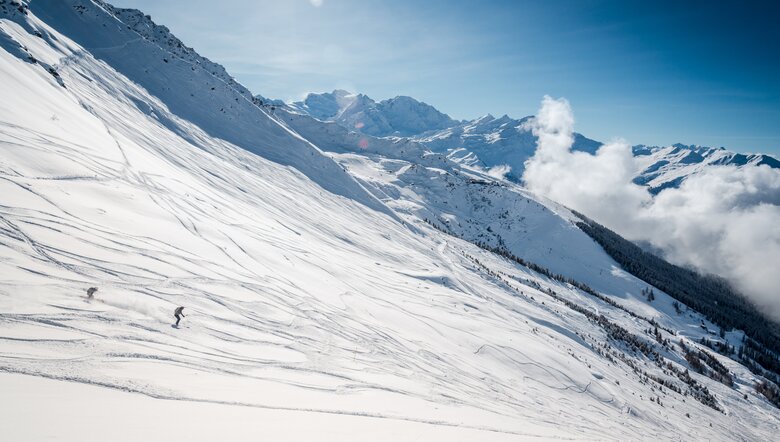 Freeride itinerary Col des Mines, Verbier