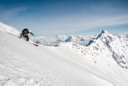 Freeride itinerary Mont-Gelé, Verbier