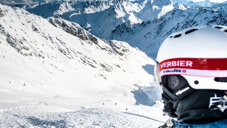 Itinéraire Freeride Mont-Gelé, Verbier