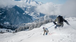 Freeride itinerary Col des Mines, Verbier