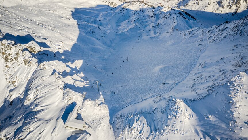 Freeride itinerary Chassoure, Verbier