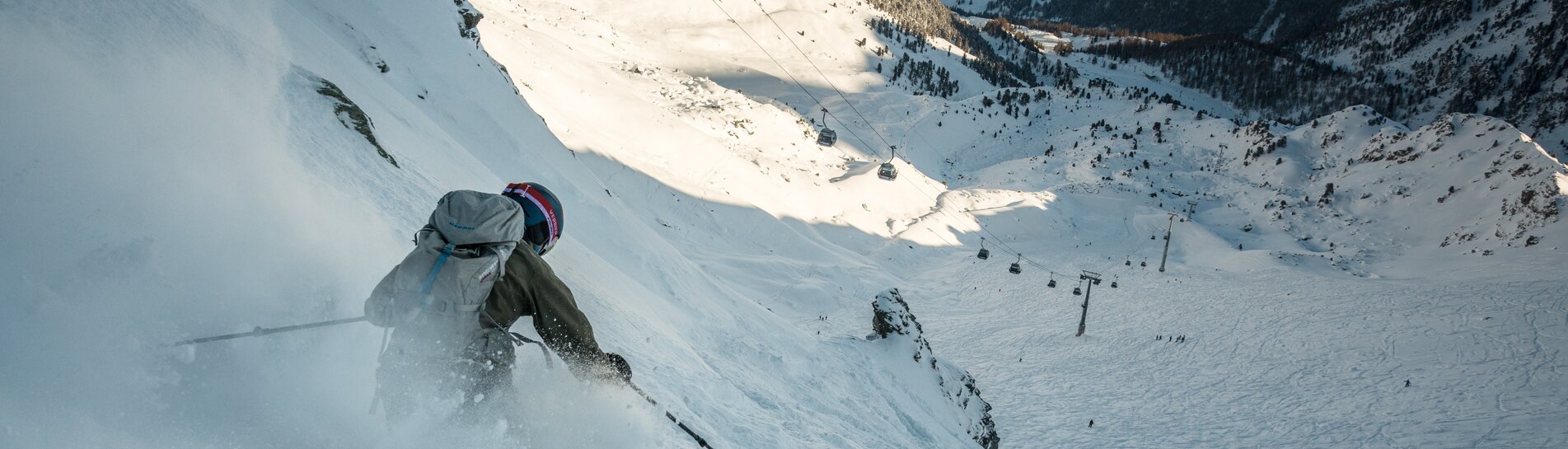 Freeride itinerary Chassoure, Verbier
