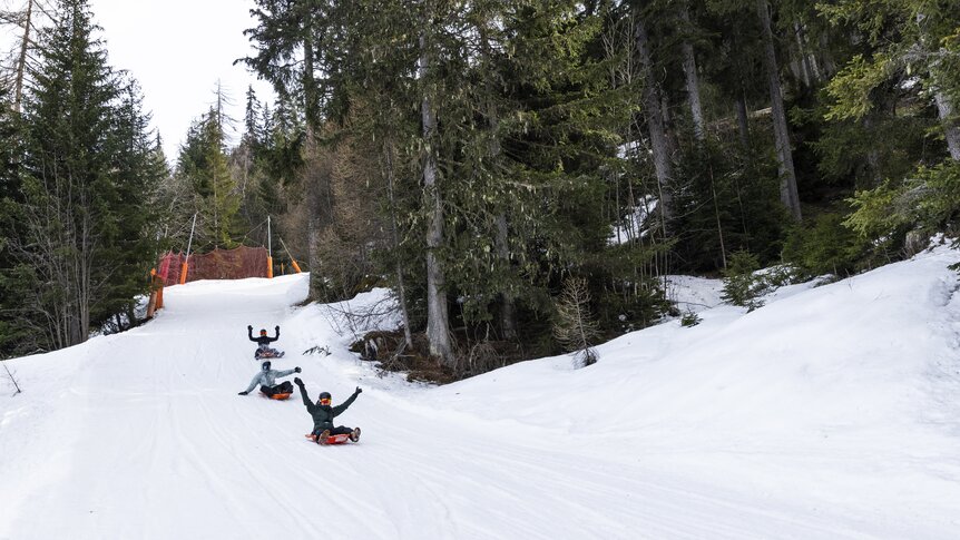 Piste de luge de La Tzoumaz