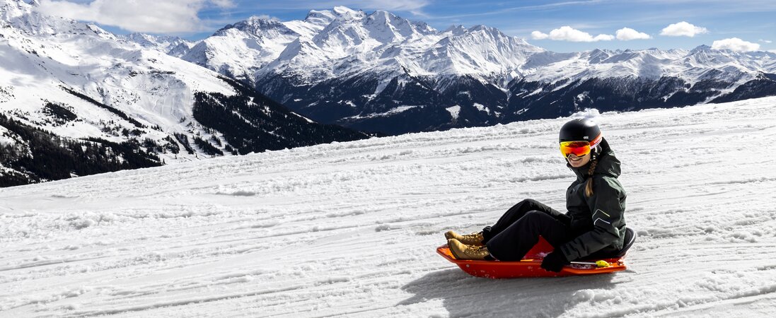Piste de luge de La Tzoumaz