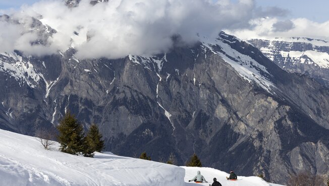 Piste de luge de La Tzoumaz