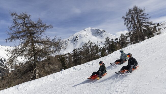 Piste de luge de La Tzoumaz