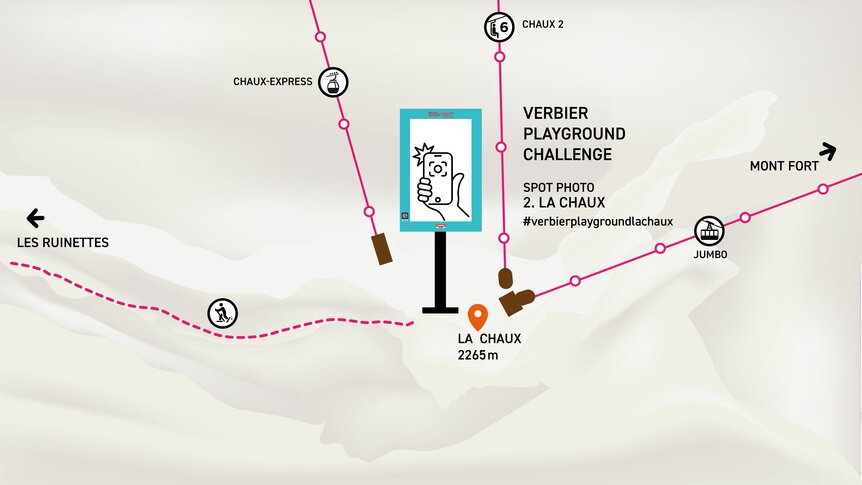 Verbier Playground Challenge, La Chaux